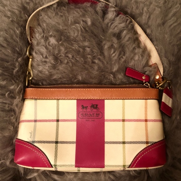 Coach Handbags - Coach Tartan Purse *ON HOLD*